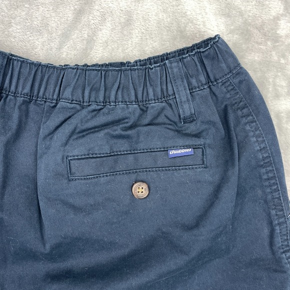 Chubbies Armadas Shorts Men L Navy Regular Fit 5.5" Inseam Stretch Elastic Waist - Picture 7 of 7